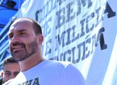 El diputado brasileño Eduardo Bolsonaro.