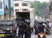Referencial. Operativo de Segura EP en el centro de Guayaquil.
