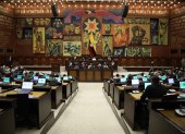 Los legisladores durante una sesión en el Pleno.
