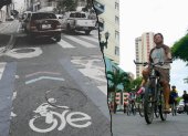 El irrespeto a la ciclovía, por parte de ciertos conductores, atenta contra el derecho a la movilidad de los biciusuarios.