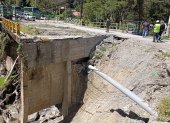 Puente la Argelia colapso hace dos meses tiene previsto su construcción este jueves que inicie los trabajos.