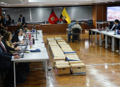 Audiencia de juicio del caso Reconstrucción de Manabí.