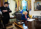 Escalan tensiones entre Elon Musk y el presidente de Estados Unidos Donald Trump