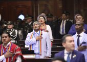 El bloque de asambleístas de Pachakutik estuvo integrado por nueve asambleístas al inicio.
