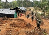 La minería ilegal fue declarada una amenaza a la seguridad nacional en Ecuador.
