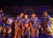 Emelec realizó la presentación oficial de su nueva plantilla en la Explosión Azul.