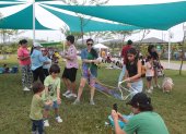 El evento gratuito reunió a cientos de familias, locales y turistas.