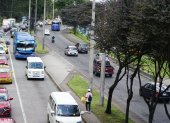 La restricción vial en la capital se activa con el fin de reducir la congestión dentro de la urbe.