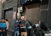 Uno de los negocios cerrados operaba en el sector de La Mariscal.