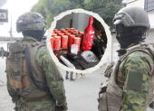 Los explosivos estaban en una casa del sector de Las Orquídeas, en el norte de Guayaquil.