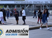El proceso de inscripción a la Universidad Central del Ecuador se desarrolla, según un calendario.