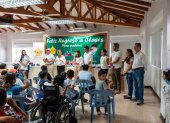 ONG. La Corporación Compartir lleva más de dos décadas trabajando por las familias del noroeste de Guayaquil con proyectos de educación, salud, alimentación y vivienda digna.