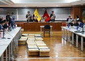 En la Corte Nacional de Justicia se desarrolla la audiencia del caso Reconstrucción de Manabí.