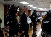 Jorge Glas asiste a su juicio por presunto peculado, en el caso Reconstrucción de Manabí, en la Corte Nacional.