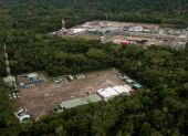 Protesta indígena: líderes amazónicos exigen a California revisar el origen de su petróleo y proteger la selva ecuatoriana