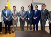 El ministro de Producción, Luis Alberto Jaramillo, se reunió con representantes de Temu.