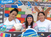 En San Gabriel, Tulcán, se conmemoró el Día Mundial del Refugiado, el 20 de junio del 2025.