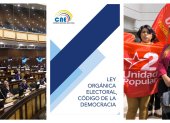 El partido Unidad Popular tomará acciones en contra de las reformas al Código de la Democracia aprobadas por el Legislativo.