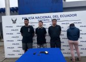 La captura se produjo la noche del sábado 21 de junio, cuando agentes policiales detectaron a dos individuos en actitud sospechosa a bordo de una motocicleta.