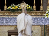 El papa León XIV celebra el Corpus Christi