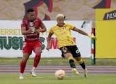 El partido entre Mushuc Runa y Barcelona SC se llevó a cabo en el Olímpico de Riobamba.