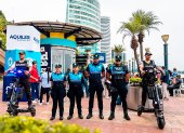 Policías de Turismo acompañarán a los agentes de control metropolitano en la Estación de Acción Segura (EAS) de Puerto Santa Ana y Las Peñas.