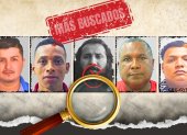 Los más buscados son integrantes de grupos criminales de Ecuador.