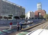 Los exteriores del edificio de la Plataforma Gubernamental, en la av. Amazonas y Villalengua, norte de Quito, será el punto de concentración de la Marcha del OrgulloOfff 2025.