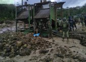 El Ejército decomisó maquinaria pesada, combustible y clasificadoras ilegales durante los operativos en la Amazonía