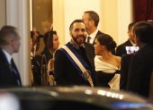 Fotografía de archivo del presidente de El Salvador, Nayib Bukele, en San Salvador.