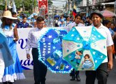 En el sector de El Cisne 2 se realizó un pregón estudiantil para dar inicio a las fiestas por los 490 años de fundación de Guayaquil.