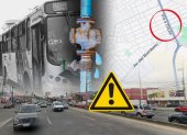 Desvíos en líneas de buses por obras en Mapasingue Oeste, norte de Guayaquil.