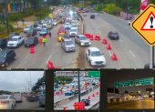 Este 3 de julio, decenas de residentes de Los Ceibos y vía a la costa, además de conductores de la ciudad que transitaron por la avenida del Bomberos denunciaron experimentar los primeros efectos de lo que será la construcción de los pasos a desnivel.