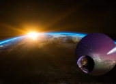 El cometa 3I/ATLAS refleja una tenue cola mientras se aproxima al Sol