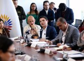 La Comisión de Seguridad de la Asamblea recibió al edil Wilson Merino.
