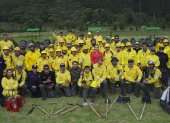 Guardaparques del país se capacitan ante incendios.