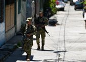 Sectores como la colonia 10 de Octubre, situados al sur de San Salvador, capital del país, han sido intervenidos desde 2022 por los militares, para frenar a las pandillas.