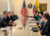 Una de las reuniones que Ecuador ha tenido con representantes y empresarios de Estados Unidos.