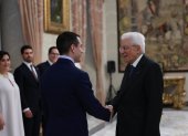 El presidente Daniel Noboa mantuvo un encuentro con su homólogo de Italia, Sergio Mattarella.