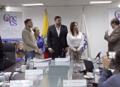 El procurador judicial del presidente del CPCCS, Andrés Fantoni, presentó la acusación particular contra sus excompañeros del Pleno.