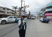 Durán. El pasado 8 de julio, los agentes de la ATD estuvieron más visibles en las calles, mientras la policía realizaba recorridos.
