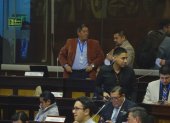El asambleísta aliado del oficialismo Pablo Jurado mocionó la terna en la que incluyó a su alterno.