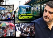 Este 9 de julio, Aquiles Álvarez se refirió a las quejas registradas por el usuario en la hace poco inaugurada Troncal 4.