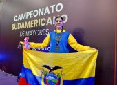 Con 24 años, Nathaly ocupa el lugar de raqueta # 1 de Ecuador y ahora plata Sudamericana.