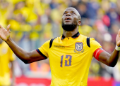 Enner Valencia es el goleador de la selección ecuatoriana