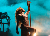 Shakira en concierto.