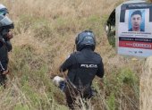 Sitio en el que fue hallado el cadáver del policía Julio Gaibor, reportado como desaparecido el pasado 20 de junio en el cantón Playas