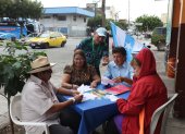 Vecinos pertenecientes al Comité Pro Mejoras del Barrio Garay se reunieron la semana pasada para registrar a niños de la zona en actividades culturales que se realizarán por las fiestas julianas.