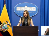 Carolina Jaramillo, portavoz del Gobierno de Daniel Noboa, habló sobre el desabastecimiento del agua en Quito.