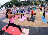 Durante esta semana, se realizarán una serie de actividades en el Malecón 2000. La práctica de yoga integran la agenda.